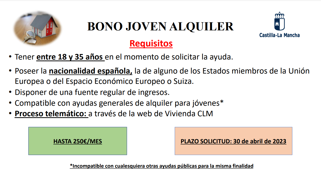 Bono Joven Alquiler - Noblejas