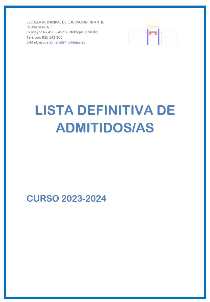 LISTADO DEFINITIVO MATERIAL ESCOLAR 2023