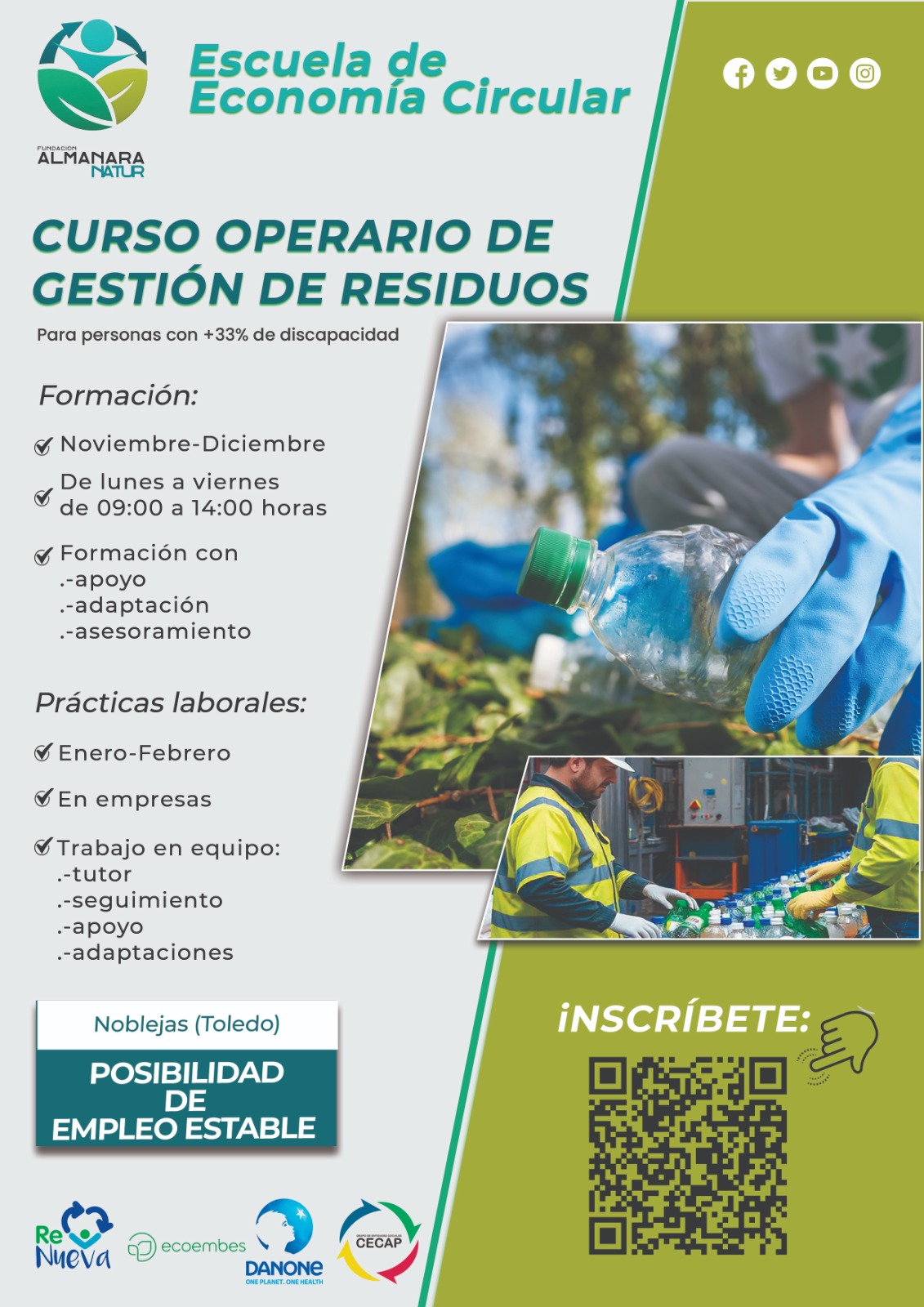 operario gestion residuos