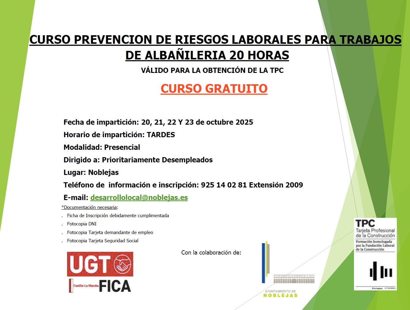 curso albanileria 2025