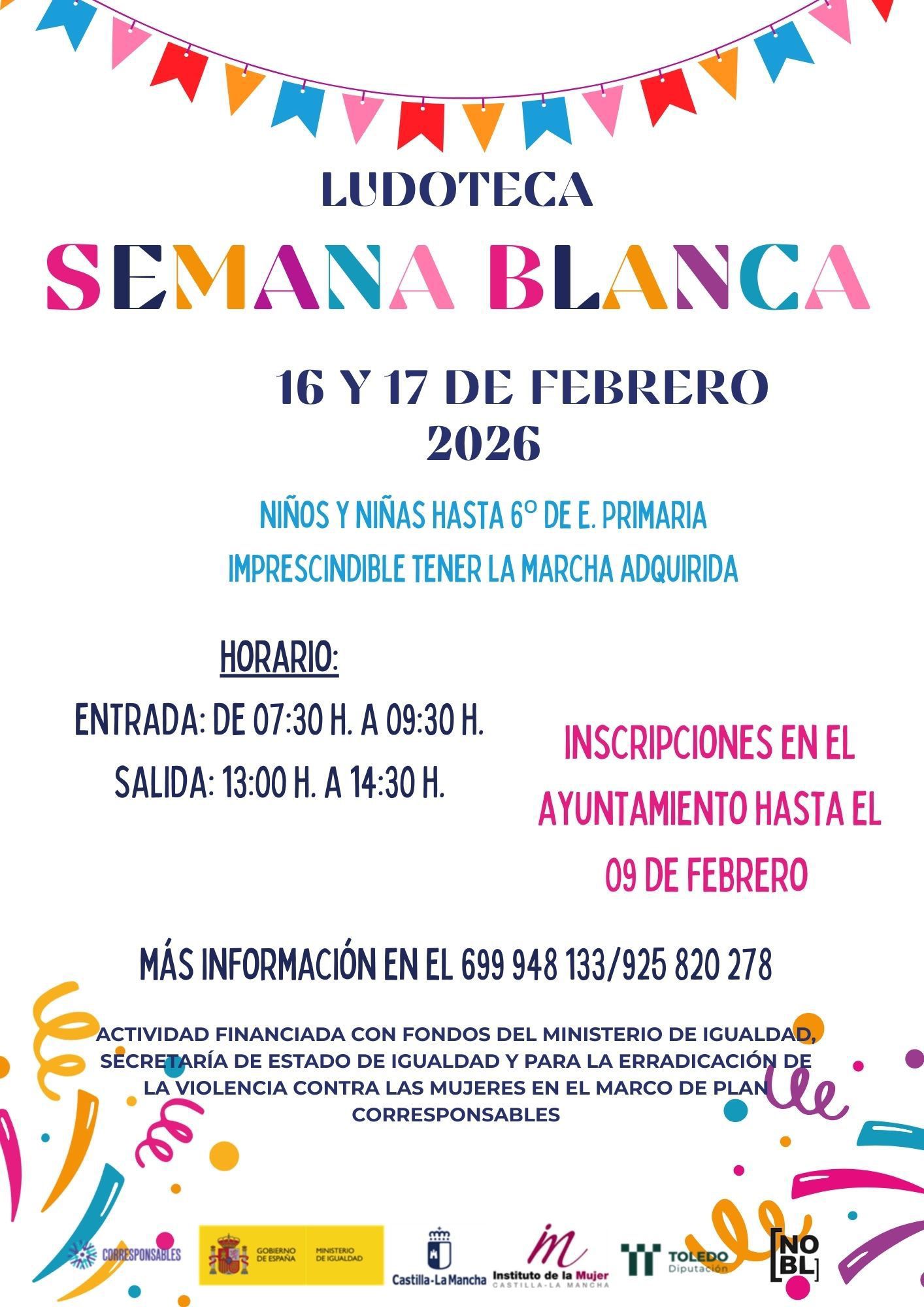 cartel ludoteca noblejas