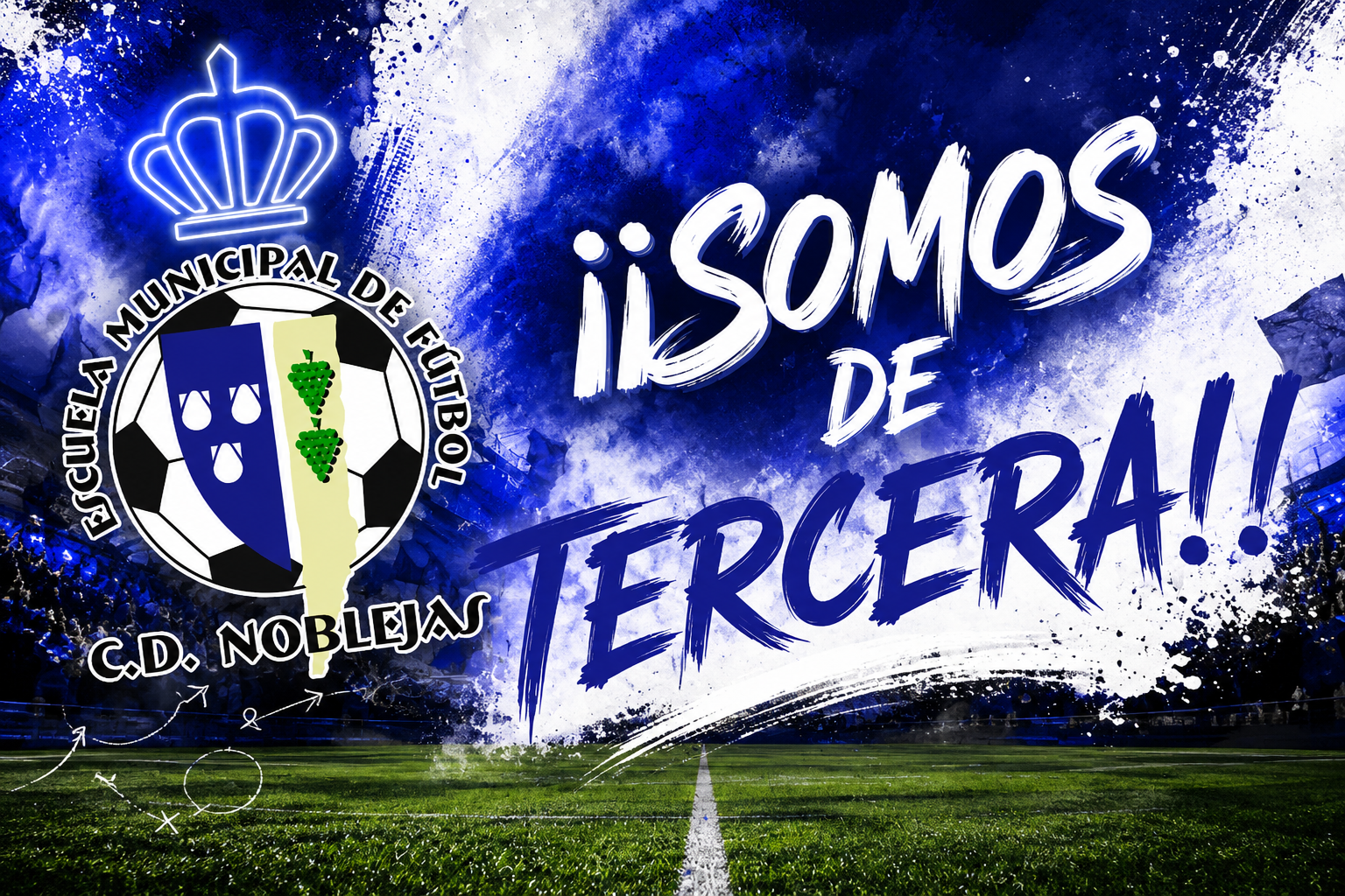 Fútbol enérgico ¡somos Tercera!