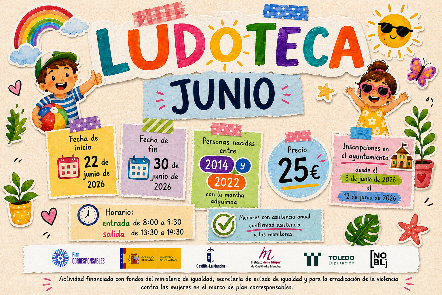ludotecca noblejas juno 2026
