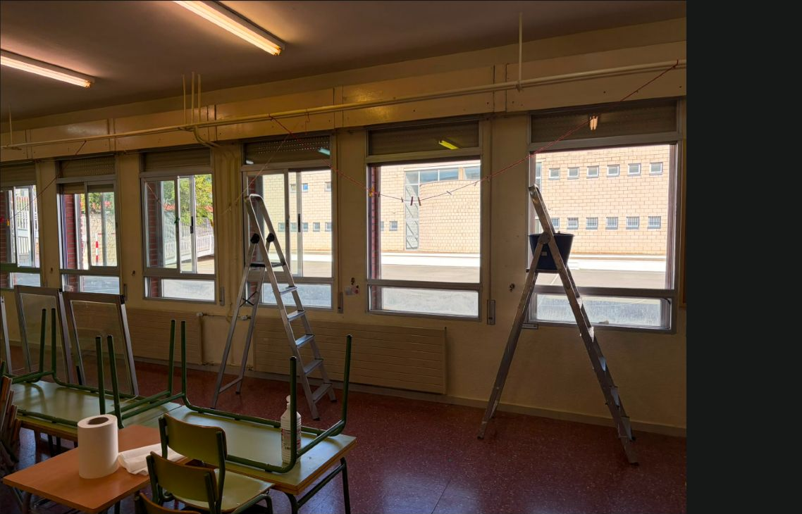 Actuaciones del Plan Municipal de Mejora y Mantenimiento de Centros Educativos de Noblejas