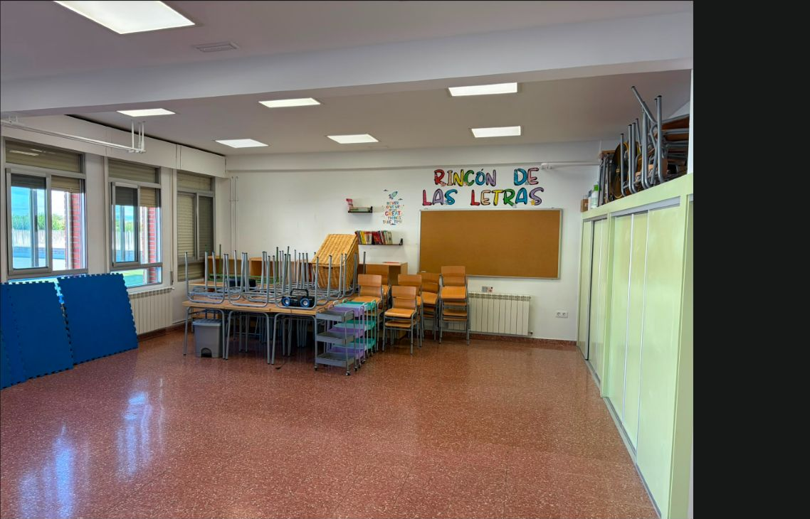 Actuaciones del Plan Municipal de Mejora y Mantenimiento de Centros Educativos de Noblejas