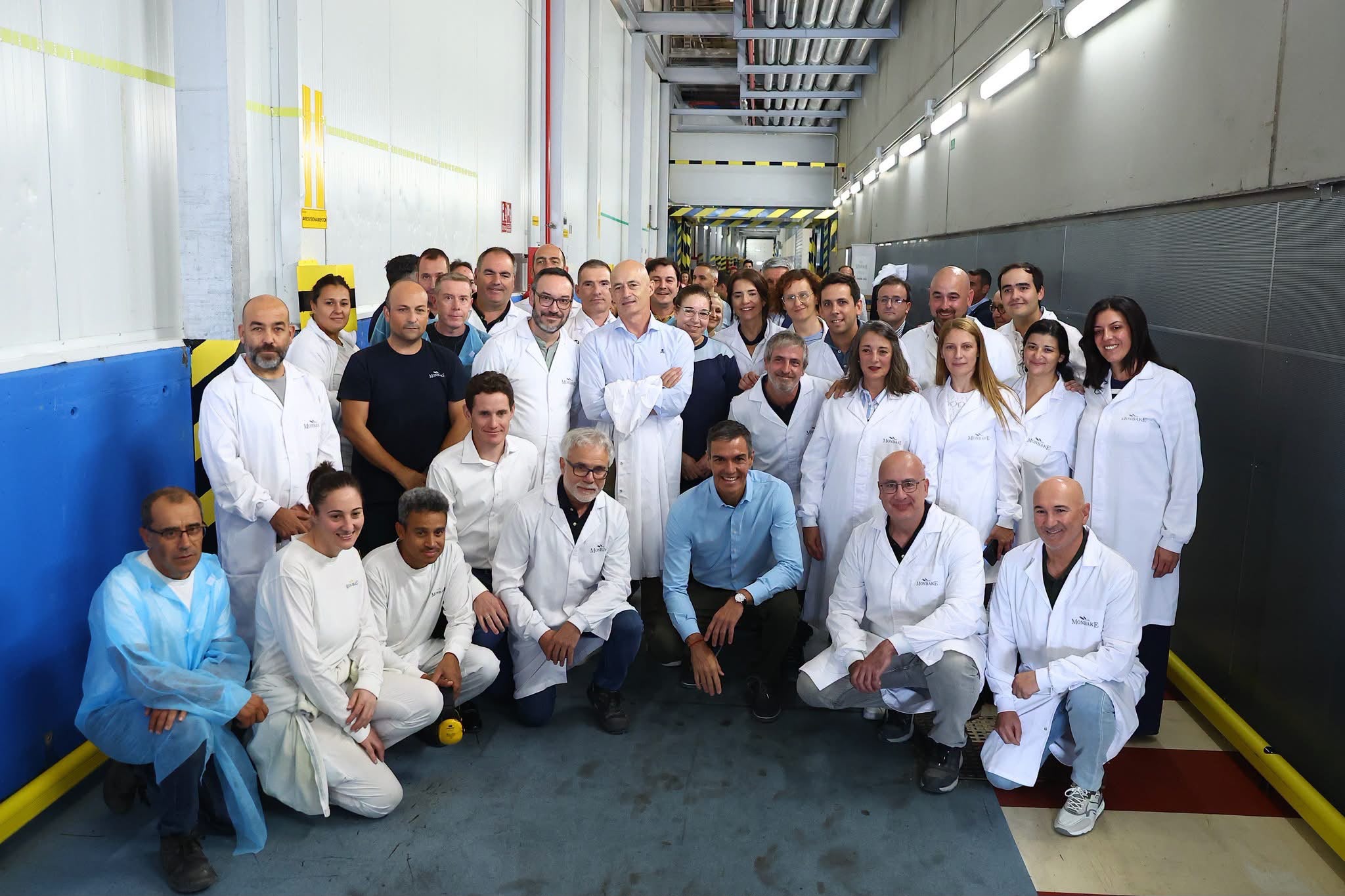 Recepción ciudadana al presidente del Gobierno en Noblejas