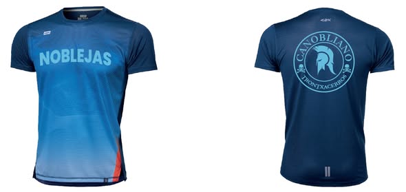 Camiseta oficial de la XIX Carrera Nocturna Popular de Noblejas